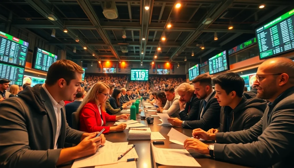 Engage with i9bet in a vibrant sports betting atmosphere filled with excitement and action.